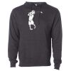 Midweight Hooded Pullover Sweatshirt - No Minimums Thumbnail