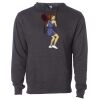 Midweight Hooded Pullover Sweatshirt - No Minimums Thumbnail