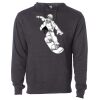 Midweight Hooded Pullover Sweatshirt - No Minimums Thumbnail