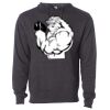 Midweight Hooded Pullover Sweatshirt - No Minimums Thumbnail
