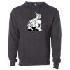 Midweight Hooded Pullover Sweatshirt - No Minimums Thumbnail