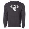 Midweight Hooded Pullover Sweatshirt - No Minimums Thumbnail