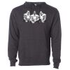 Midweight Hooded Pullover Sweatshirt - No Minimums Thumbnail
