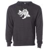 Midweight Hooded Pullover Sweatshirt - No Minimums Thumbnail