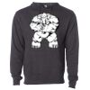Midweight Hooded Pullover Sweatshirt - No Minimums Thumbnail