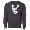 Midweight Hooded Pullover Sweatshirt - No Minimums Thumbnail