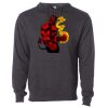 Midweight Hooded Pullover Sweatshirt - No Minimums Thumbnail