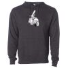 Midweight Hooded Pullover Sweatshirt - No Minimums Thumbnail