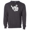 Midweight Hooded Pullover Sweatshirt - No Minimums Thumbnail
