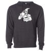 Midweight Hooded Pullover Sweatshirt - No Minimums Thumbnail