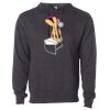 Midweight Hooded Pullover Sweatshirt - No Minimums Thumbnail