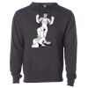 Midweight Hooded Pullover Sweatshirt - No Minimums Thumbnail