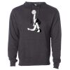 Midweight Hooded Pullover Sweatshirt - No Minimums Thumbnail