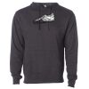 Midweight Hooded Pullover Sweatshirt - No Minimums Thumbnail