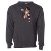 Midweight Hooded Pullover Sweatshirt - No Minimums Thumbnail