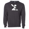 Midweight Hooded Pullover Sweatshirt - No Minimums Thumbnail
