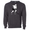 Midweight Hooded Pullover Sweatshirt - No Minimums Thumbnail