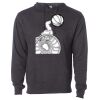 Midweight Hooded Pullover Sweatshirt - No Minimums Thumbnail