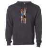 Midweight Hooded Pullover Sweatshirt - No Minimums Thumbnail