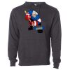 Midweight Hooded Pullover Sweatshirt - No Minimums Thumbnail