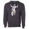 Midweight Hooded Pullover Sweatshirt - No Minimums Thumbnail