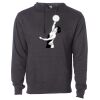 Midweight Hooded Pullover Sweatshirt - No Minimums Thumbnail