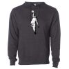 Midweight Hooded Pullover Sweatshirt - No Minimums Thumbnail
