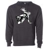 Midweight Hooded Pullover Sweatshirt - No Minimums Thumbnail