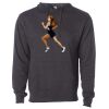Midweight Hooded Pullover Sweatshirt - No Minimums Thumbnail