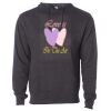 Midweight Hooded Pullover Sweatshirt - No Minimums Thumbnail