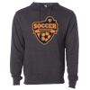 Midweight Hooded Pullover Sweatshirt - No Minimums Thumbnail