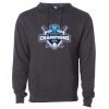 Midweight Hooded Pullover Sweatshirt - No Minimums Thumbnail