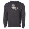 Midweight Hooded Pullover Sweatshirt - No Minimums Thumbnail