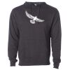 Midweight Hooded Pullover Sweatshirt - No Minimums Thumbnail