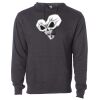 Midweight Hooded Pullover Sweatshirt - No Minimums Thumbnail