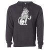 Midweight Hooded Pullover Sweatshirt - No Minimums Thumbnail