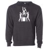 Midweight Hooded Pullover Sweatshirt - No Minimums Thumbnail