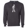 Midweight Hooded Pullover Sweatshirt - No Minimums Thumbnail
