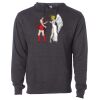 Midweight Hooded Pullover Sweatshirt - No Minimums Thumbnail