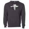 Midweight Hooded Pullover Sweatshirt - No Minimums Thumbnail