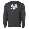 Midweight Hooded Pullover Sweatshirt - No Minimums Thumbnail