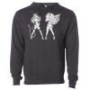 Midweight Hooded Pullover Sweatshirt - No Minimums Thumbnail