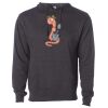 Midweight Hooded Pullover Sweatshirt - No Minimums Thumbnail