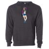 Midweight Hooded Pullover Sweatshirt - No Minimums Thumbnail