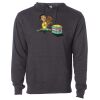 Midweight Hooded Pullover Sweatshirt - No Minimums Thumbnail