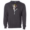Midweight Hooded Pullover Sweatshirt - No Minimums Thumbnail