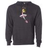 Midweight Hooded Pullover Sweatshirt - No Minimums Thumbnail