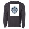 Midweight Hooded Pullover Sweatshirt - No Minimums Thumbnail