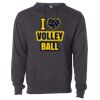 Midweight Hooded Pullover Sweatshirt - No Minimums Thumbnail