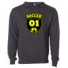 Midweight Hooded Pullover Sweatshirt - No Minimums Thumbnail